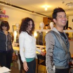 Luisa Marshall's dancers rehearsing backstage before the sold out show at the Coast Capital Playhouse 2012.