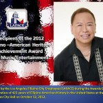 Bernardo Bernardo is the Recipient of the 2012 -American Heritage Achievement Award for Music/Entertainment. Get Inspired Filipino Excellence & Appreciation Night (Part 1) & On Spotlight Bernardo Bernardo - Simply the Best - The Luisa Marshall Show.