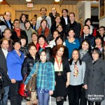 Luisa with community advocates and attendees at the Human Trafficking: Philippine, Canadian and Global Context Event at UBC.