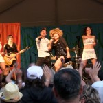 Luisa Marshall as Tina Turner on stage at the Harmony Arts Festival 2012. 2