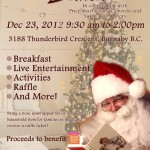Breakfast with Santa Poster - Empowering Filipinos in Canada & Breakfast with Santa 2012 - Simply the Best.