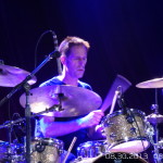 Tina Turner Tribute Artist, Luisa Marshall drummer Steve Marshall at the Chevrolet Performance Stage at the PNE.