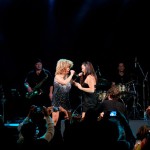 Tina Turner Tribute Artist, Luisa Marshall with Naomi Chan.