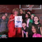 Luisa Marshall as Tina Turner at the Brighter Futures Youth 2012 - Lax Kw'alaams Band posing with the children.