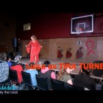 Luisa Marshall as Tina Turner at the Brighter Futures Youth 2012 - Lax Kw'alaams Band on stage.