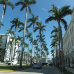 Driving in Pembroke Pines. Day 2 of her US Tour January 2013 in Florida.