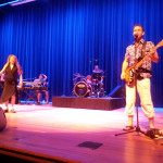 Luisa Marshall at Deerfield Beach Theatre rehearsing with her band. Day 1 of her US Tour January 2013 in Florida.