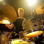 Tina Turner Tribute Artist, Luisa Marshall drummer Steve Marshall at the Chevrolet Performance Stage at the PNE.