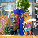 Luisa Marshall with members of Pinoy Pride on the float. Get Inspired Filipino Pride - Pinoy Pride Vancouver 2013 - Simply the Best - The Luisa Marshall Show.