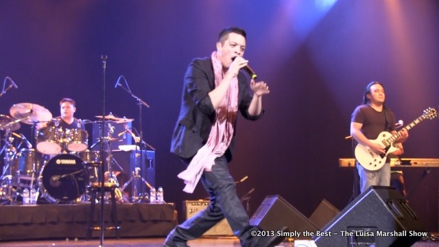 Get Inspired Rock with Bamboo - Simply the Best-The Luisa Marshall Show. Bamboo rocking it out during his concert.