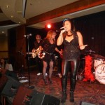 Naomi Chan singing flawlessly. The Luisa Marshall Band at Lulu's Lounge