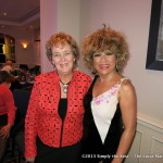 Luisa with Mayor of Quesnel, Mary Sjostrom at the Firefighters Dinner Ball.