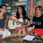 Debbie Arkoncel, Ria Diy & Luisa Marshall laughing.