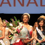 Camille Munro looks perfect with her crown and sash as Miss World Canada 2013.