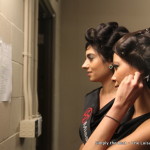 Delegates Maida Khayyal & Gina Ruperti review the show order.