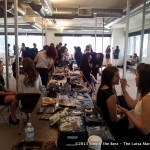 Miss World Canada 2013 Candidates getting their makeup done at LNG Studios.