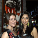 Hannah Seaman & Neha Karamchandani at the Secret Resto Lounge.