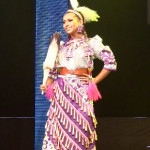 Chayla Delorme Maracle's International Costume.