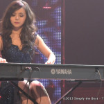 Anastasia Lin during the talent competition.