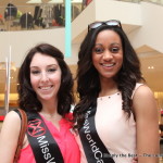 Miss World Canada 2013 delegates Alexis Scigliano & Camille Munro.