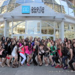 Miss World Canada 2013 delegates ready for the mall.