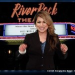 Luisa Marshall at the River Rock Casino Resort covering Miss World Canada 2013.