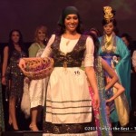 Katie Zeppieri's International Costume during Miss World Canada 2013 preliminaries.