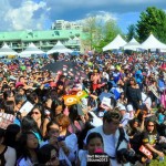 Thousands gather to support Philippine Independence Day in North Vancouver 2013.