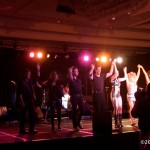 Luisa Marshall's Tina Turner Tribute crew takes a bow on their 2nd night in Bermuda for the Red Cross.