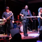 R&B artist and producer Henri Brown with Luisa Marshall as Tina Turner at the 2013 FanClub Pride Party.