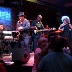 Luisa Marshall as Tina Turner at the 2013 FanClub Pride Party rocking it with her band.