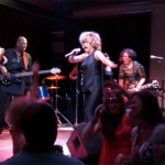 Luisa Marshall as Tina Turner at the 2013 FanClub Pride Party rocking it with her band.