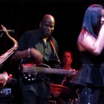 Luisa Marshall as Tina Turner at the 2013 FanClub Pride Party with her band.