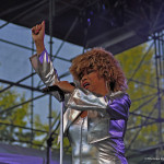 Tina Turner Tribute Artist, Luisa Marshall at the Chevrolet Performance Stage at the PNE.