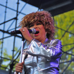 Tina Turner Tribute Artist, Luisa Marshall at the Chevrolet Performance Stage at the PNE.