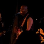 Luisa Marshall Band at the Lions Den (August 2013). Kim Mendez, Henri Brown & Naomi Chan.