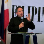 North Vancouver Mayor Darrell Mussatto speaks at the Filipino Community Center Inaugural Fundraising Event 2013.