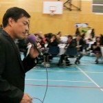 Aldo Endique entertains at the Filipino Community Center Dinner/Dance Fundraising Event 2013.