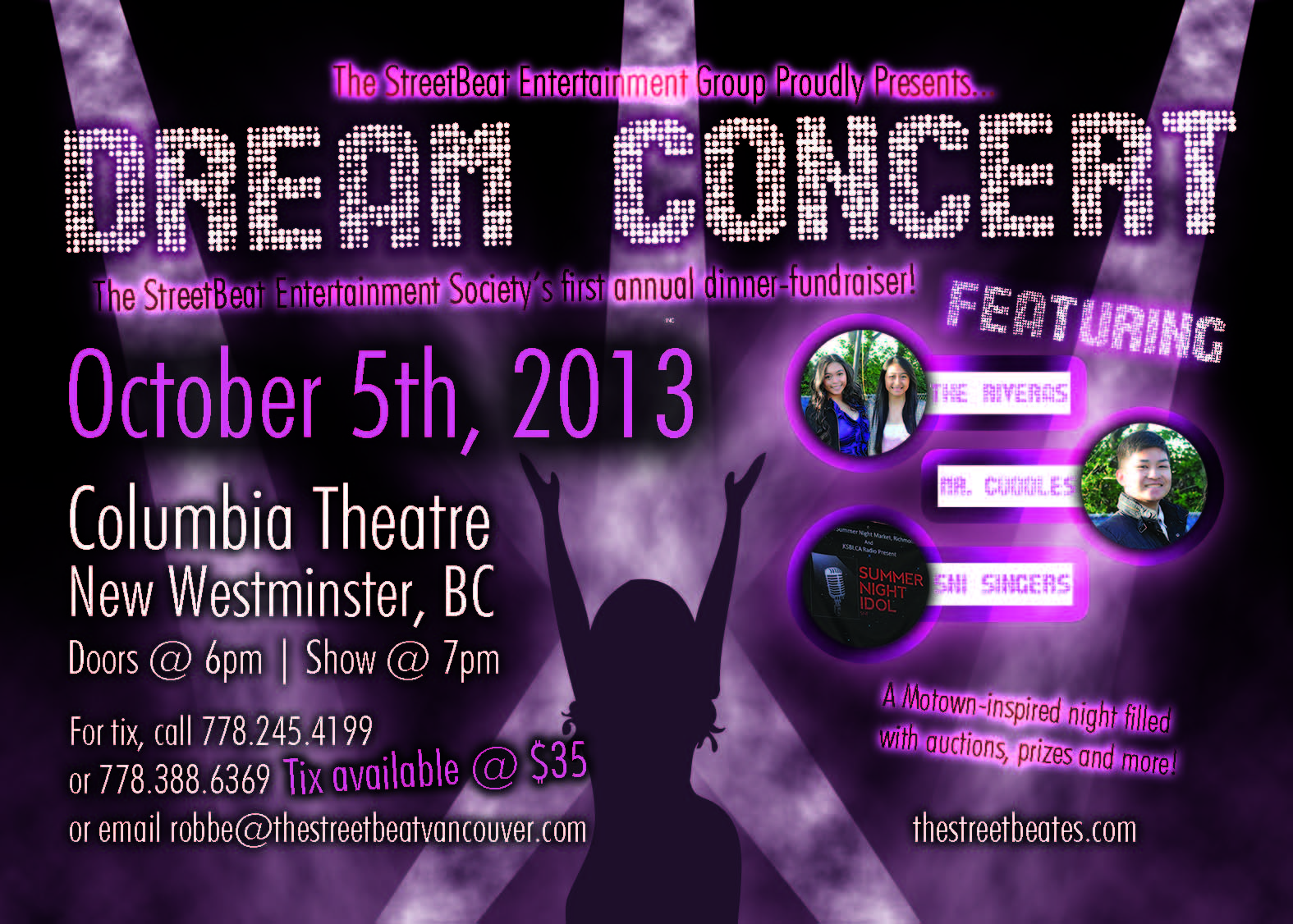 Dream Concert - StreetBeat Entertainment - Oct 5 2013 Poster