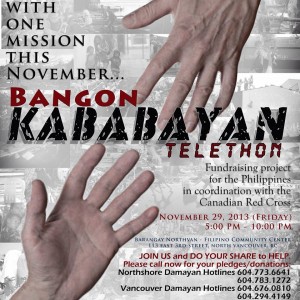 Bangon Kababayan Telethon Poster