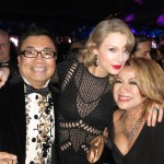 Luisa Marshall at the 2014 Golden Globe Awards with Taylor Swift.