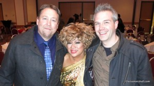 Prince George with PG event and promotions manager Norm Coyne & PG Citizen owner May:2014 Canon S110 picsIMG_5061 - Luisa Marshall Tina Turner Tribute Impersonator Lookalike BC Tour 2014