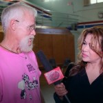 Brock Tully with Luisa Marshall Simply the Best TV Show at Kindness Rocks 2014