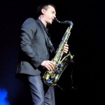 Denis on Sax - Luisa Marshall's Tina Turner Tribute at the Bell Centre 2014