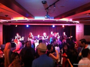 Luisa Marshall Band at Lulu's Lounge at the River Rock Casino Dance Floor Packed to the max