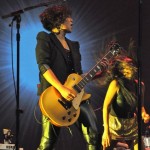 Kim Mendez on Guitar & Dancer Maiko Miyauchi- Luisa Marshall's Tina Turner Tribute at the Bell Centre 2014