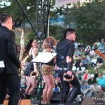 Tina Turner Impersonator Luisa Marshall at the Westside Daze 2014 in West Kelowna with Luisa Marshall Band and Dancers.