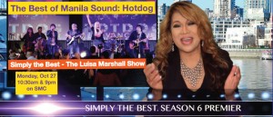 Featured - The Best of Manila Sound, Hotdog Band - Simply the Best Luisa Marshall TV Show