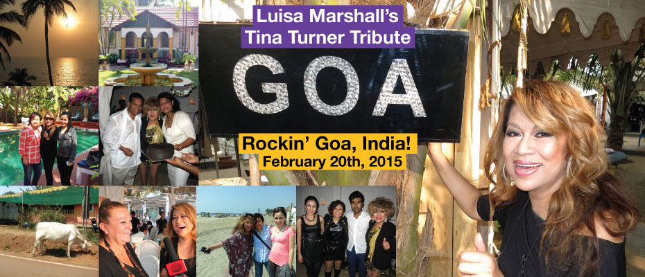 Featured-Luisa Marshall’s Tina Turner Tribute ROCKS GOA, INDIA!