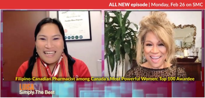 Anna Patrizio, Filipino-Canadian Pharmacist among Canada’s Most Powerful Women: Top 100 Awardee